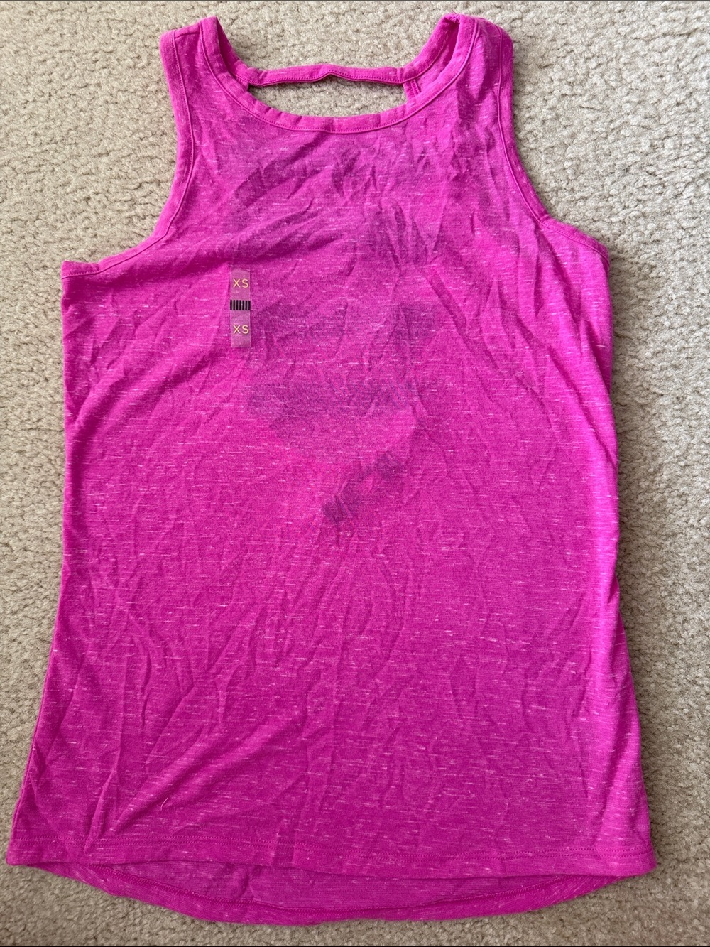 Victoria’s Secret Sport Women's Magenta Racerback Tank Top Size XS NWT